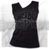 AC/DC - TRIBAL - Gathered Shoulder Slant Vest Black - G602G072