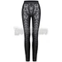 SNAKE TAROT - leggings WK-491/BK-GY